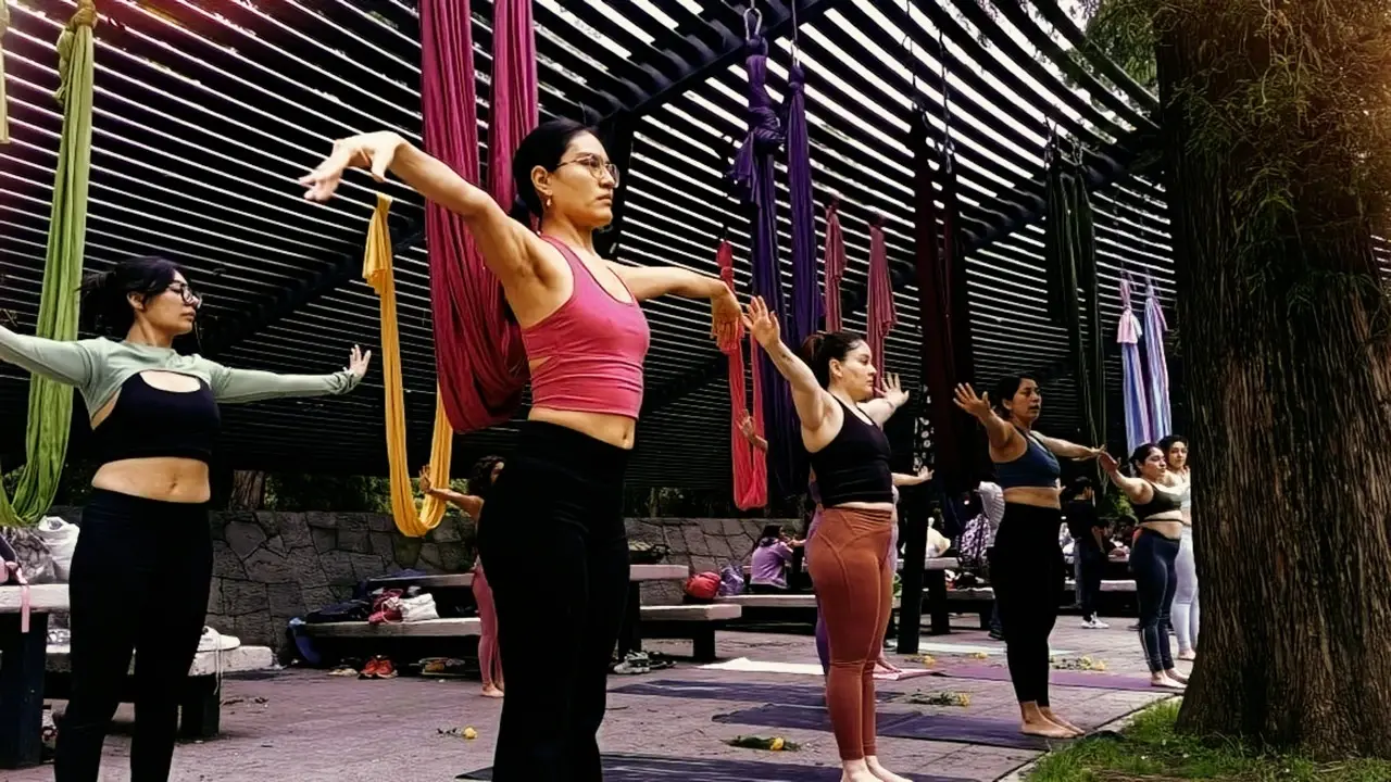 Aerial Yoga Teacher Training Advert